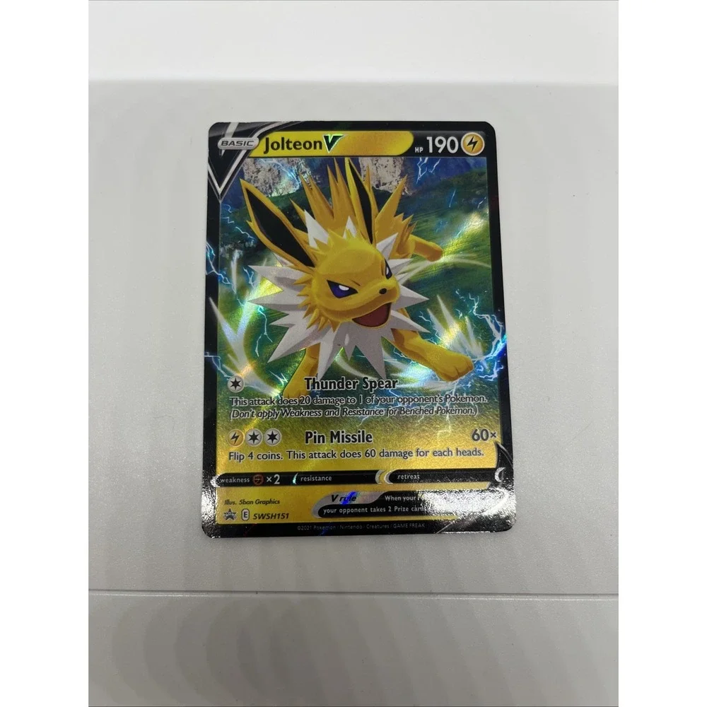 Jolteon V SWSH151 SWSH: Sword & Shield Promo Cards Holo